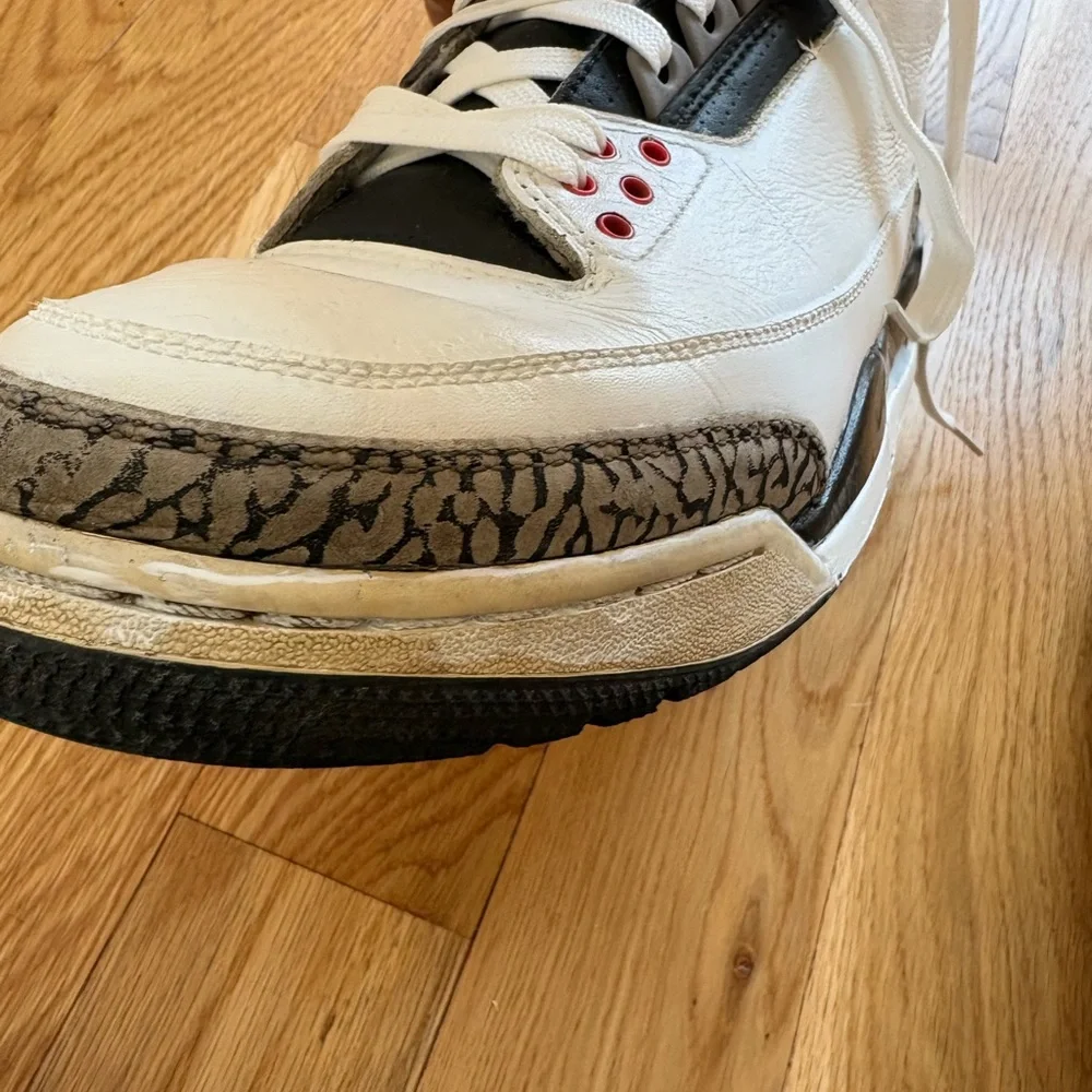 Size 10 - Air Jordan 3 Retro Infrared 23 2014 - Amateur Restoration Customized
